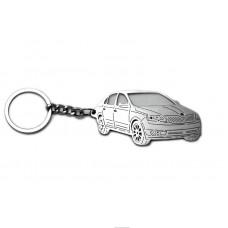 Брелок Skoda Rapid 2012+ - (тип 3D)