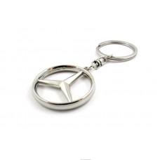 Брелок Mercedes - (тип хром)