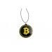 !Подвеска на зеркало с логотипом Bitcoin