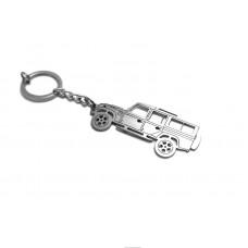 Брелок Land Rover Defender I 1983-2016 - (тип STEEL) Брелок Land Rover Defender I 1983-2016 - (тип STEEL)