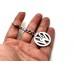 Брелок Volkswagen - (тип STEEL) Логотип тип 2 Брелок Volkswagen - (тип STEEL) Логотип тип 2