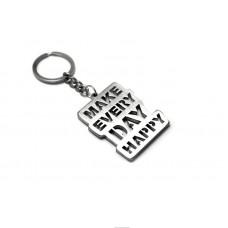 Брелок "Make Every Day Happy" - (тип STEEL)
