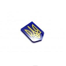 !Шильдик (эмблема) для авто с лого Герб Украины