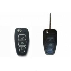 Чехол силиконовый Ford (BGT-SKH808-F-Bk) черный